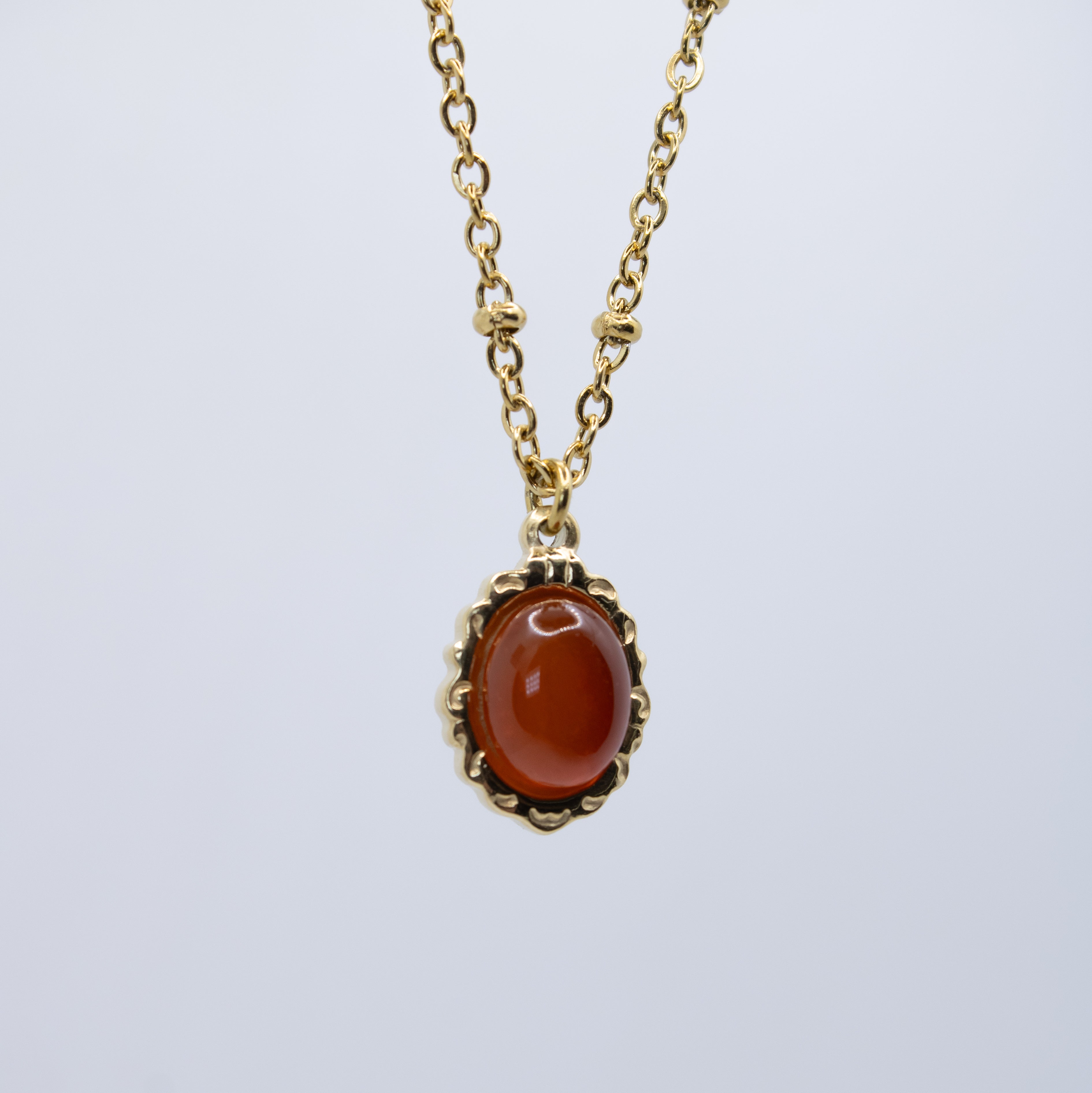 Vintage Carneool Ketting