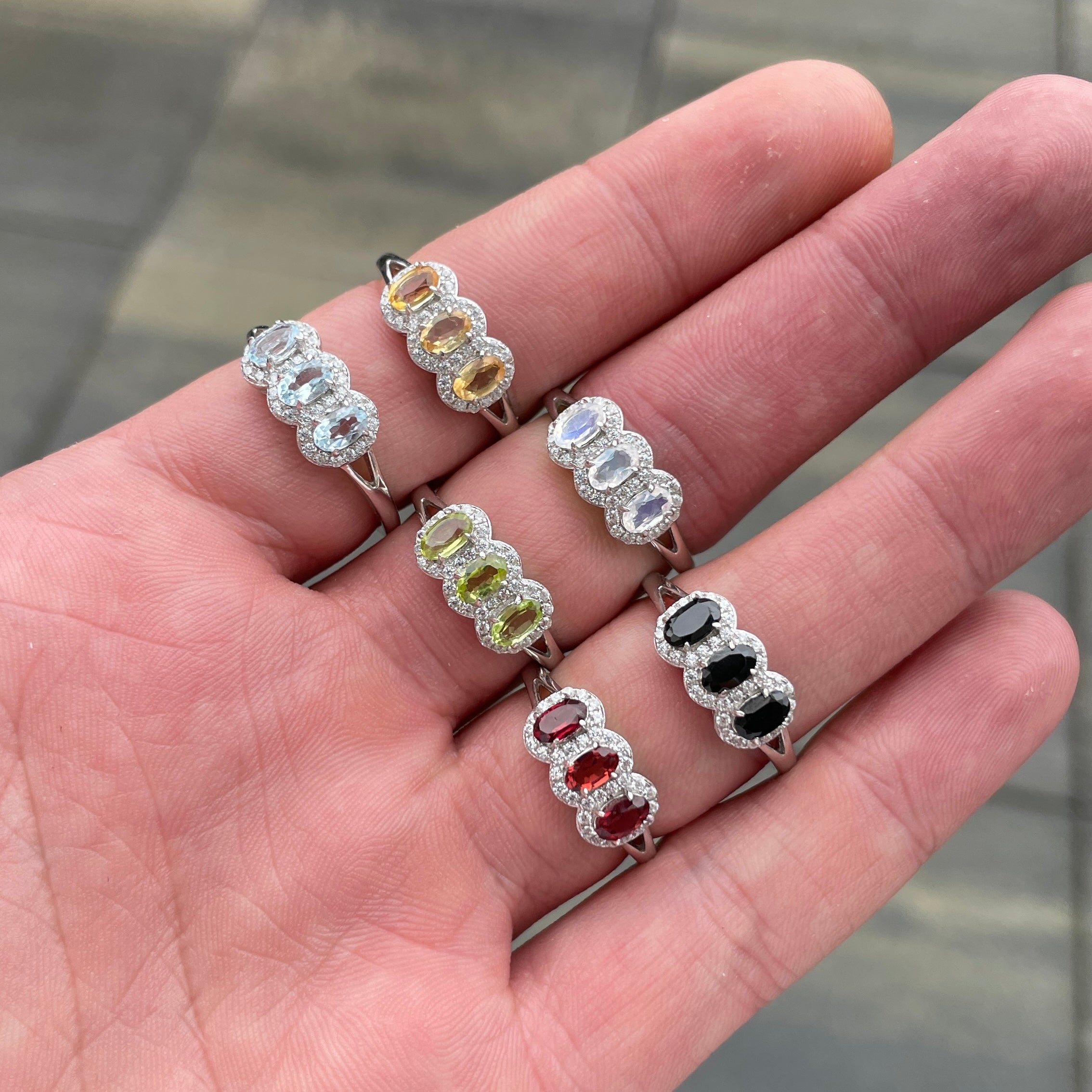 edelsteen ringen