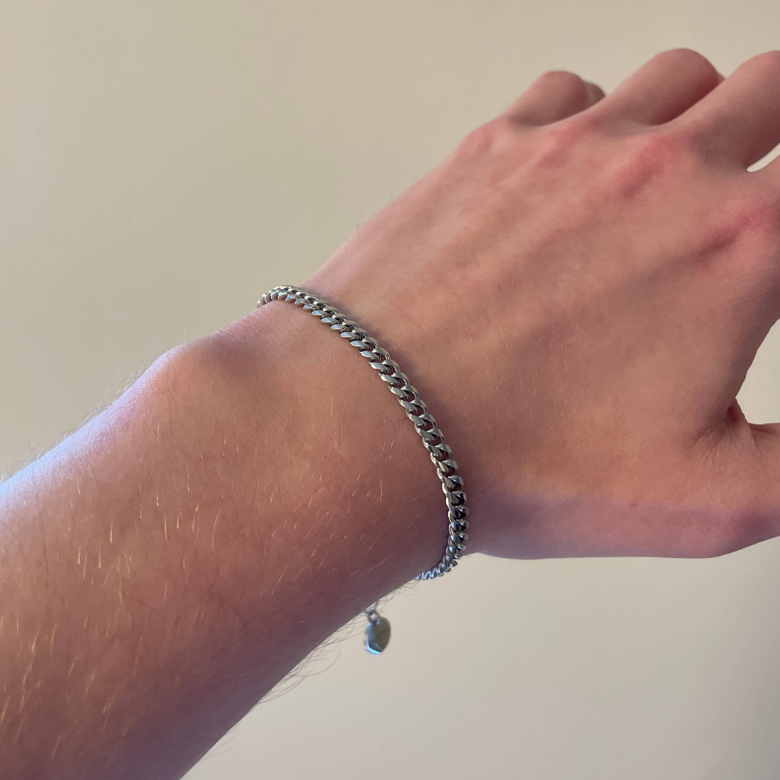 4mm Cuban Link Bracelet