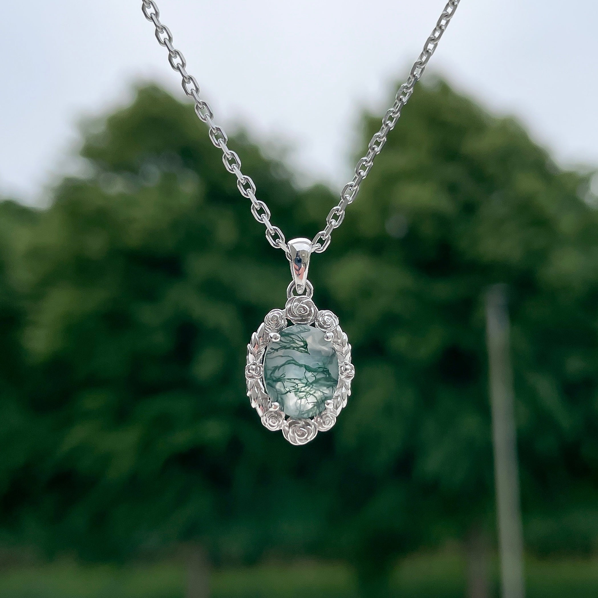 mosagaat roos ketting