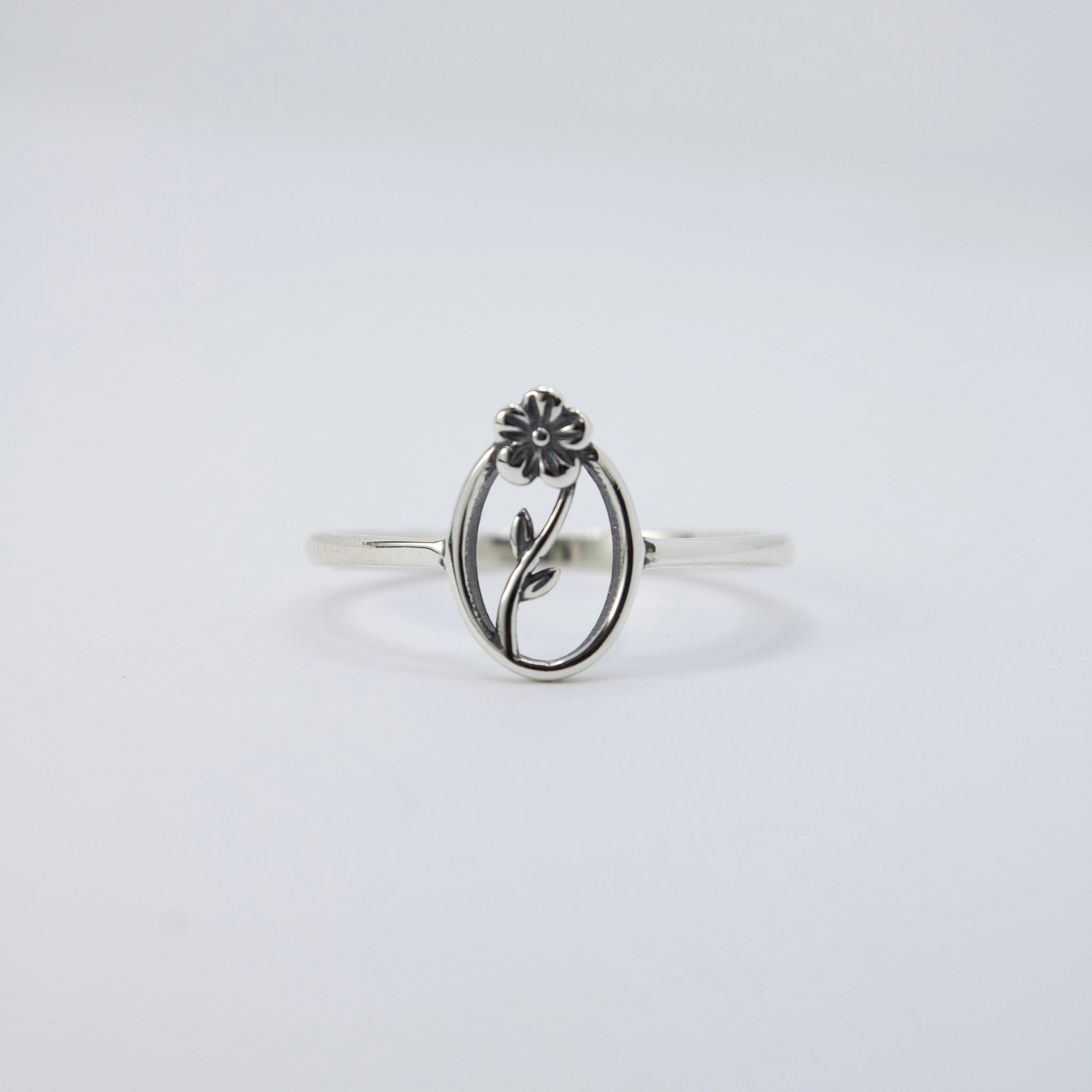 vintage bloem ring