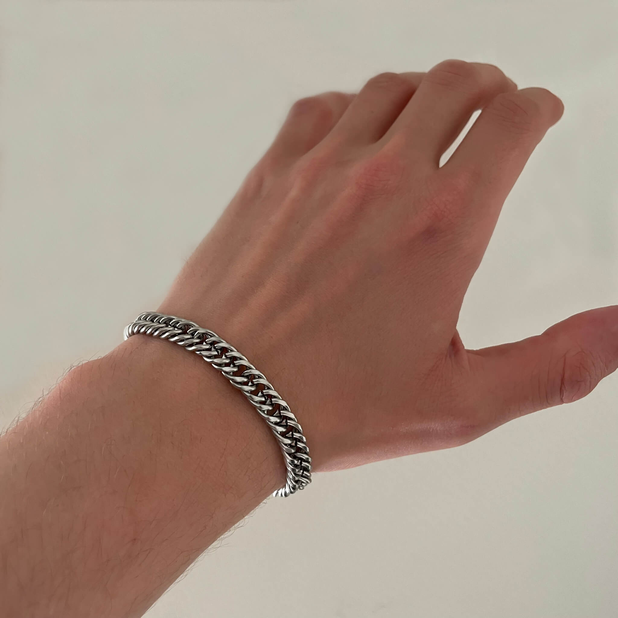 Roestvrijstalen armband heren