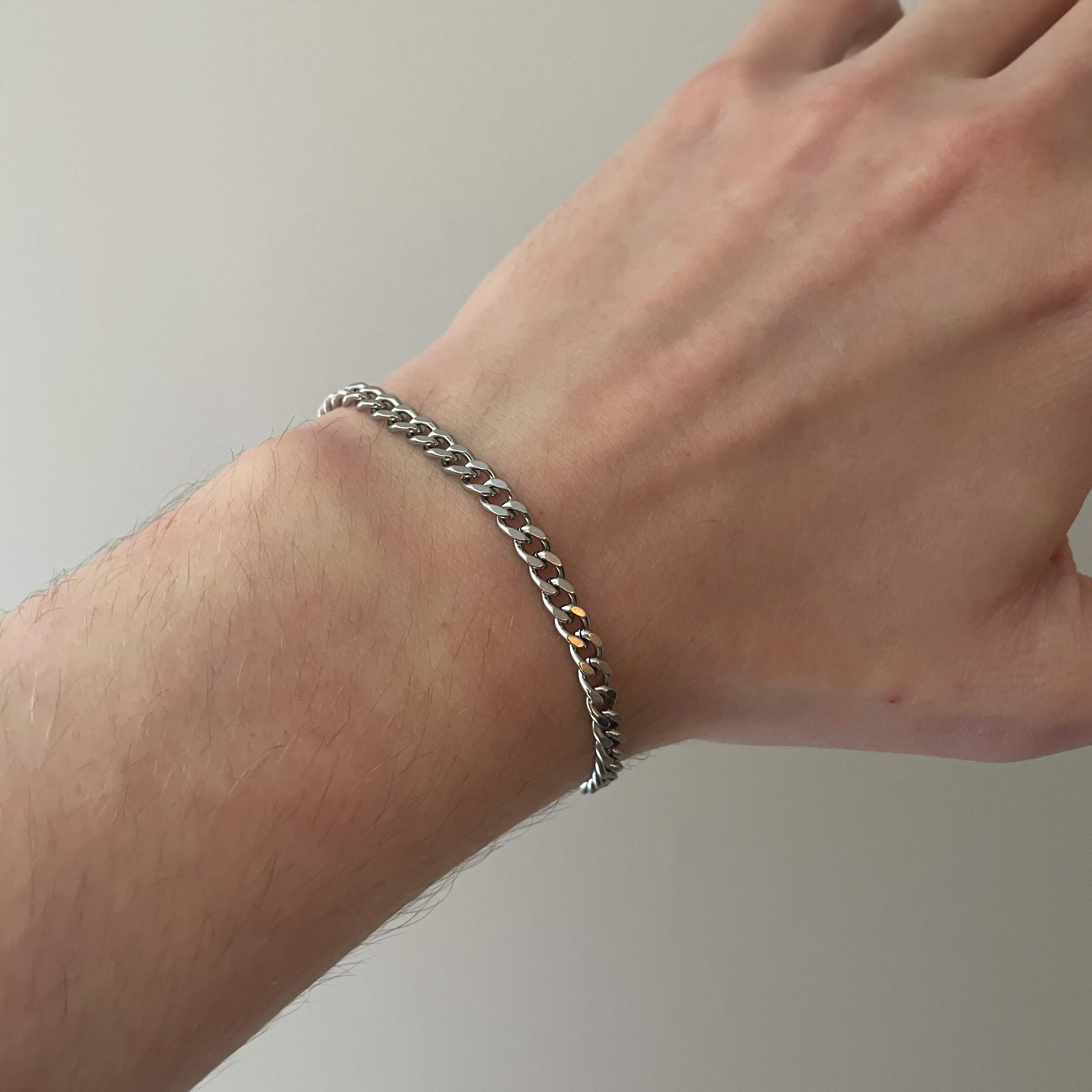 minimalistische schakel armband