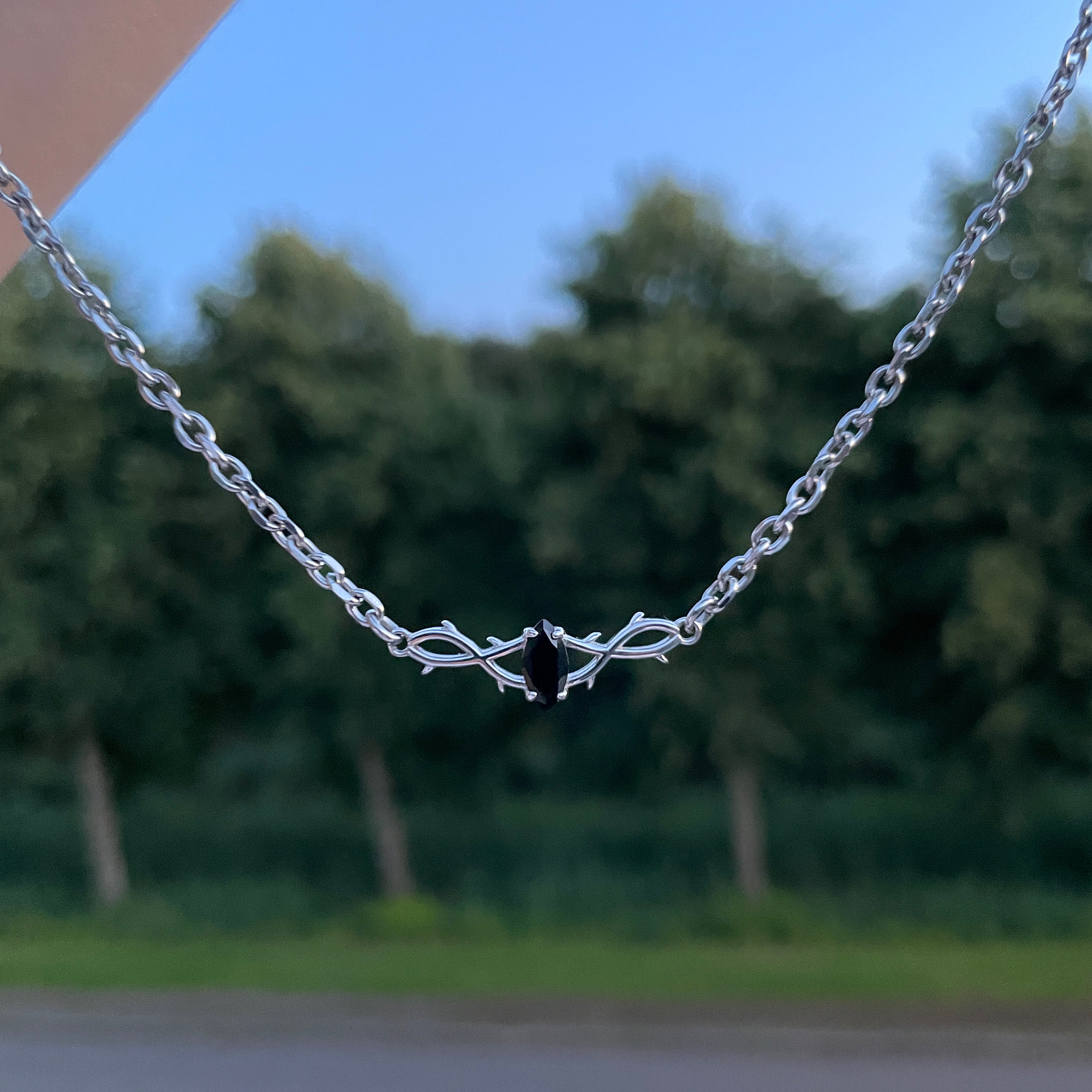 alternatieve ketting zilver