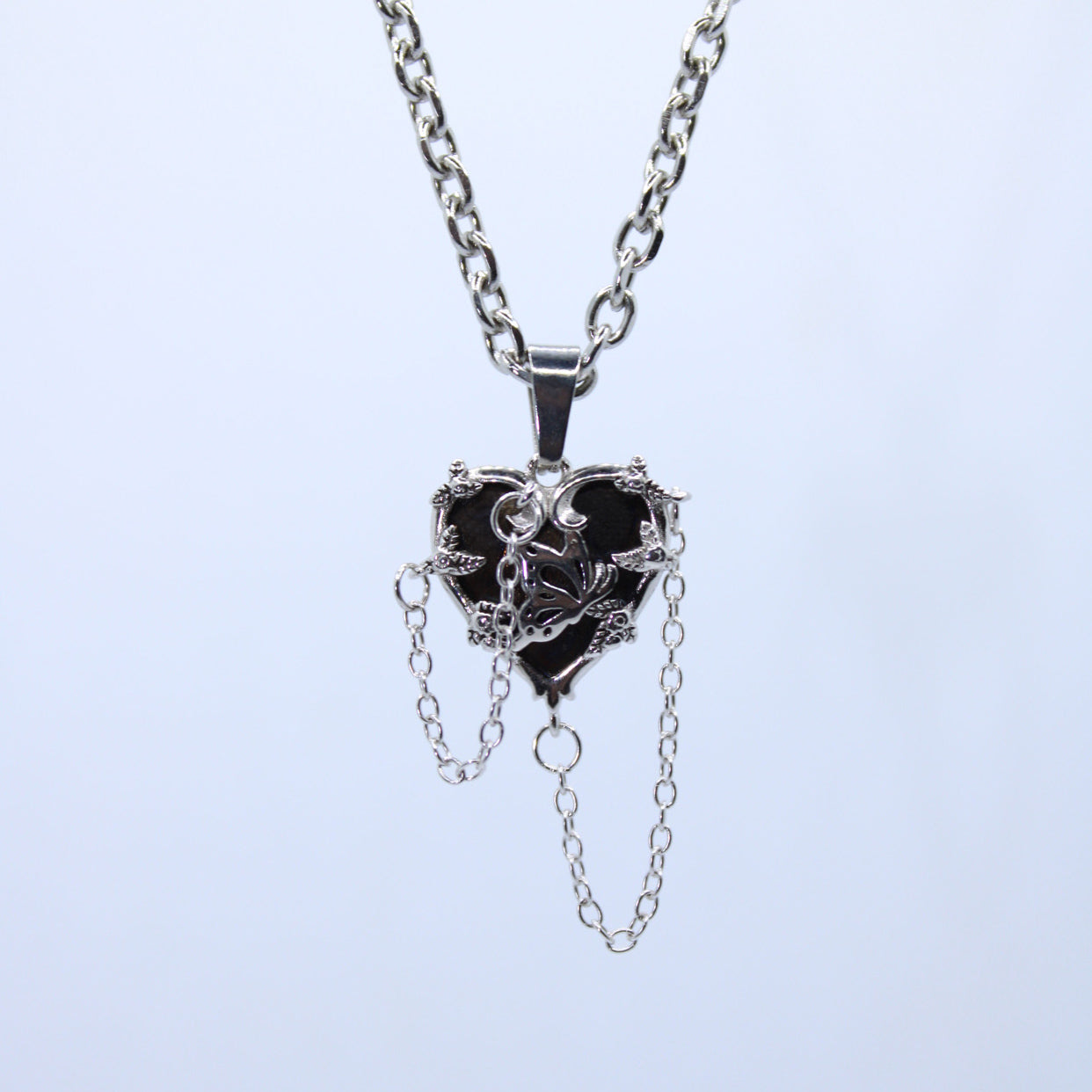 vlinder emo ketting