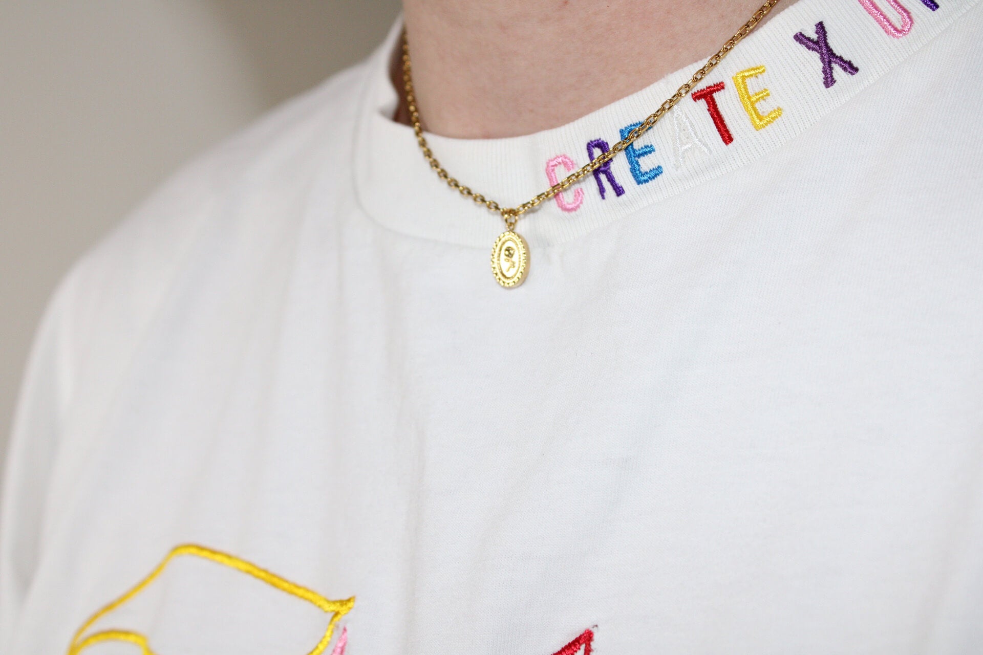 Necklace with Rose