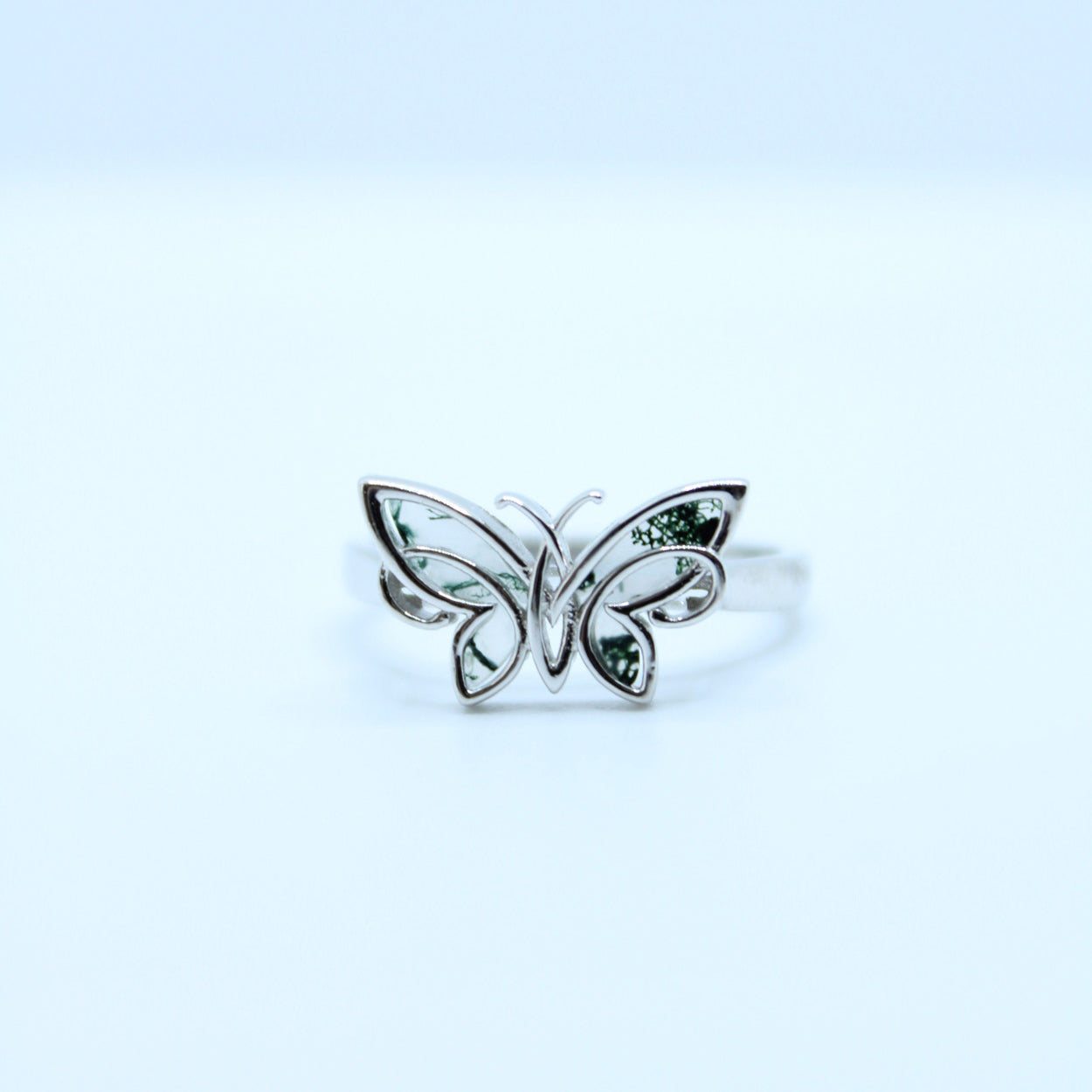 mosagaat vlinder ring