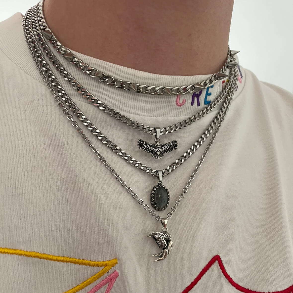 mannisko sieraden set