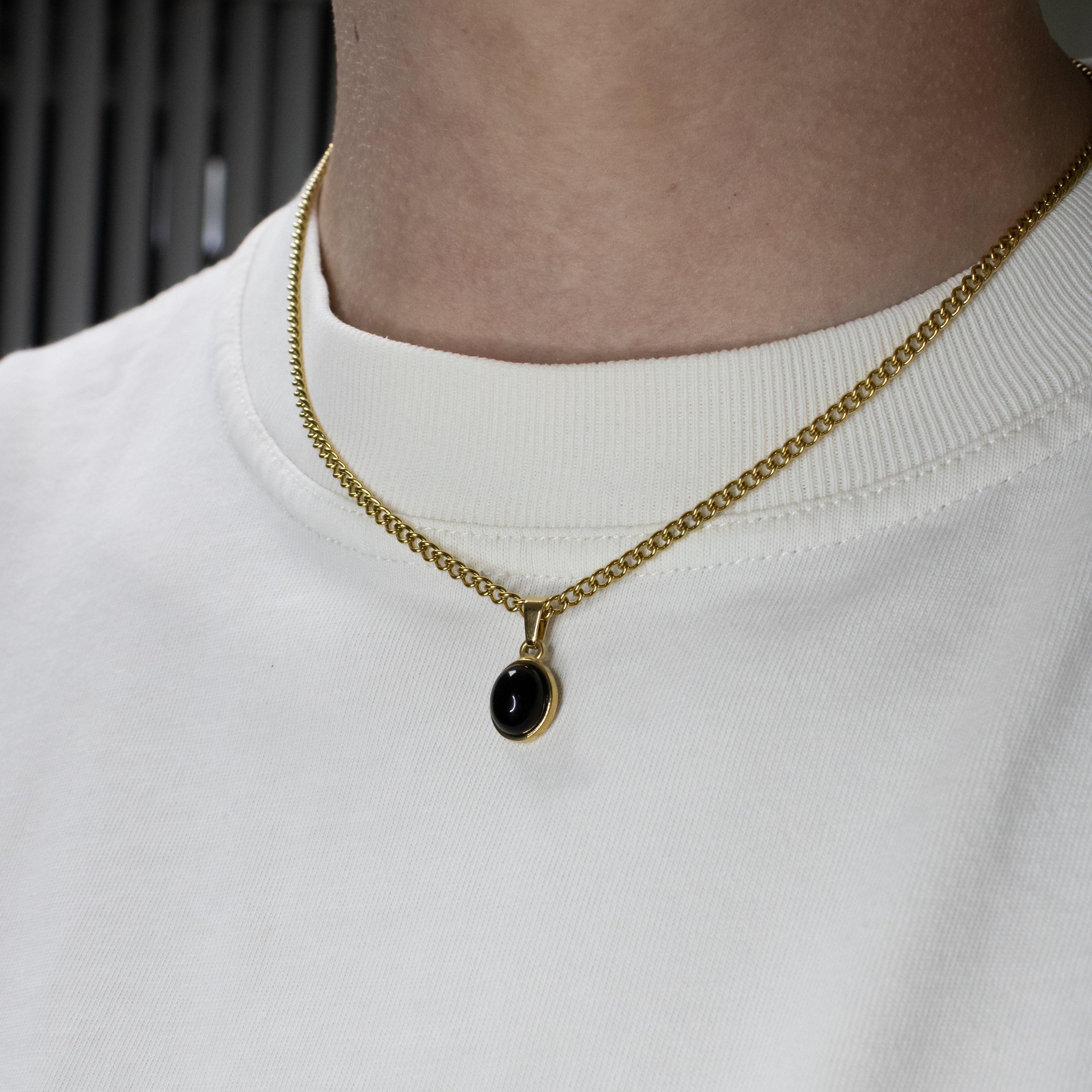 Obsidiaan Ketting