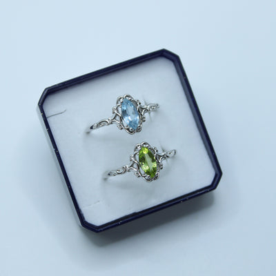 Zircon rings