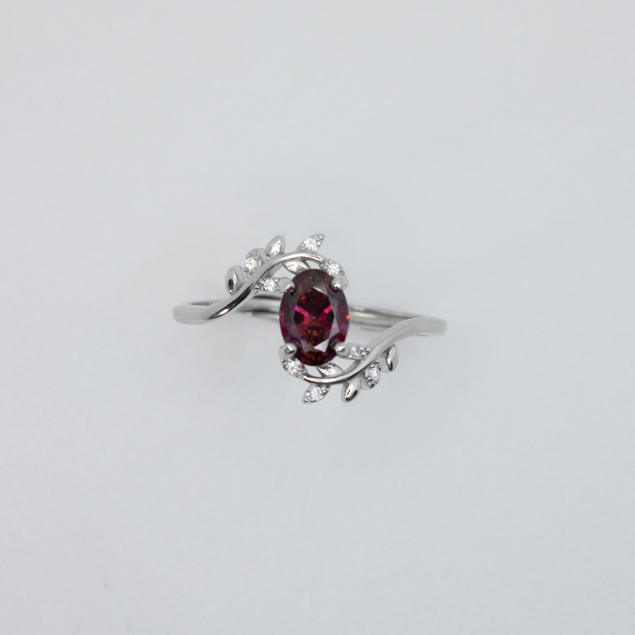 Zirkonia Flower Ring