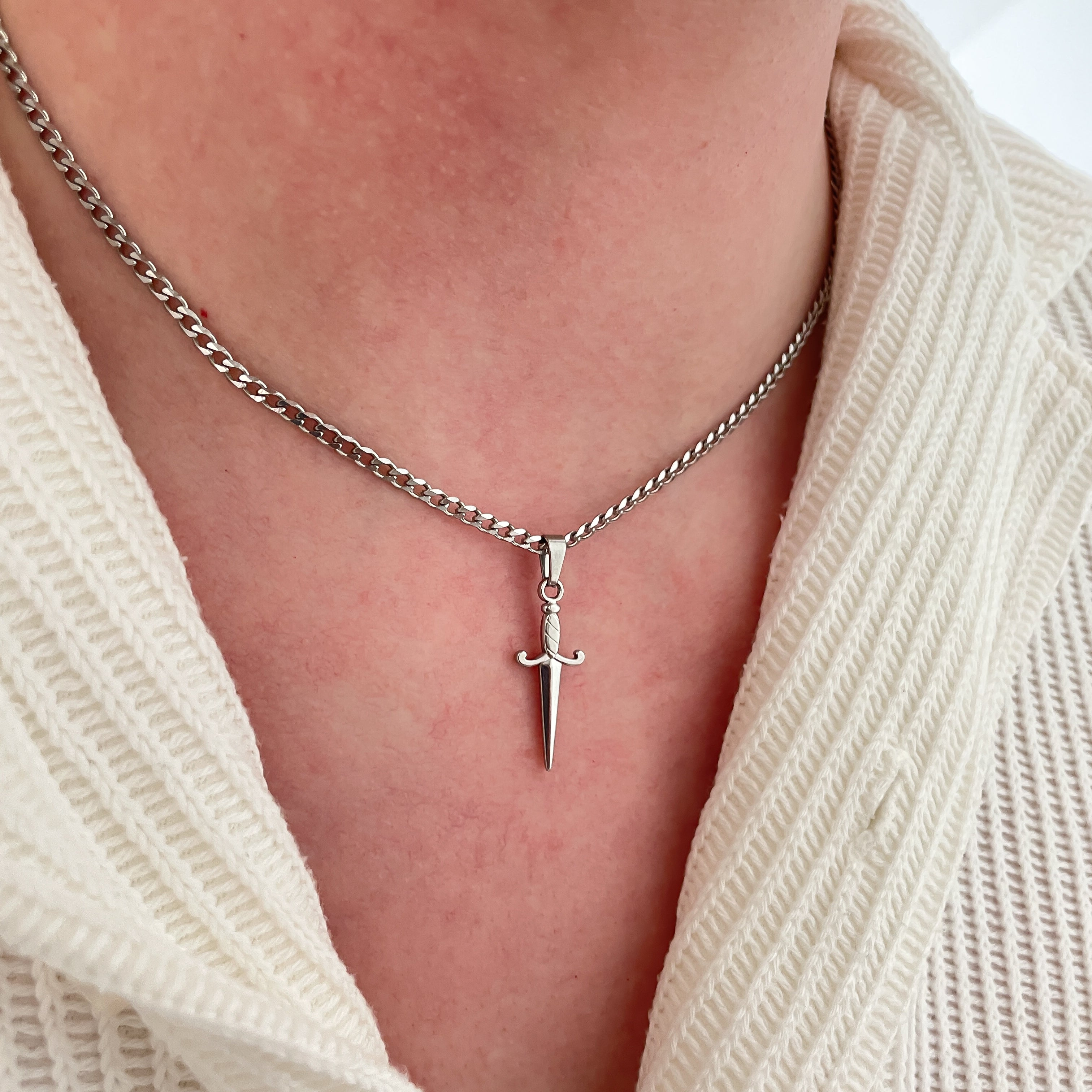 Necklace with Small Sword