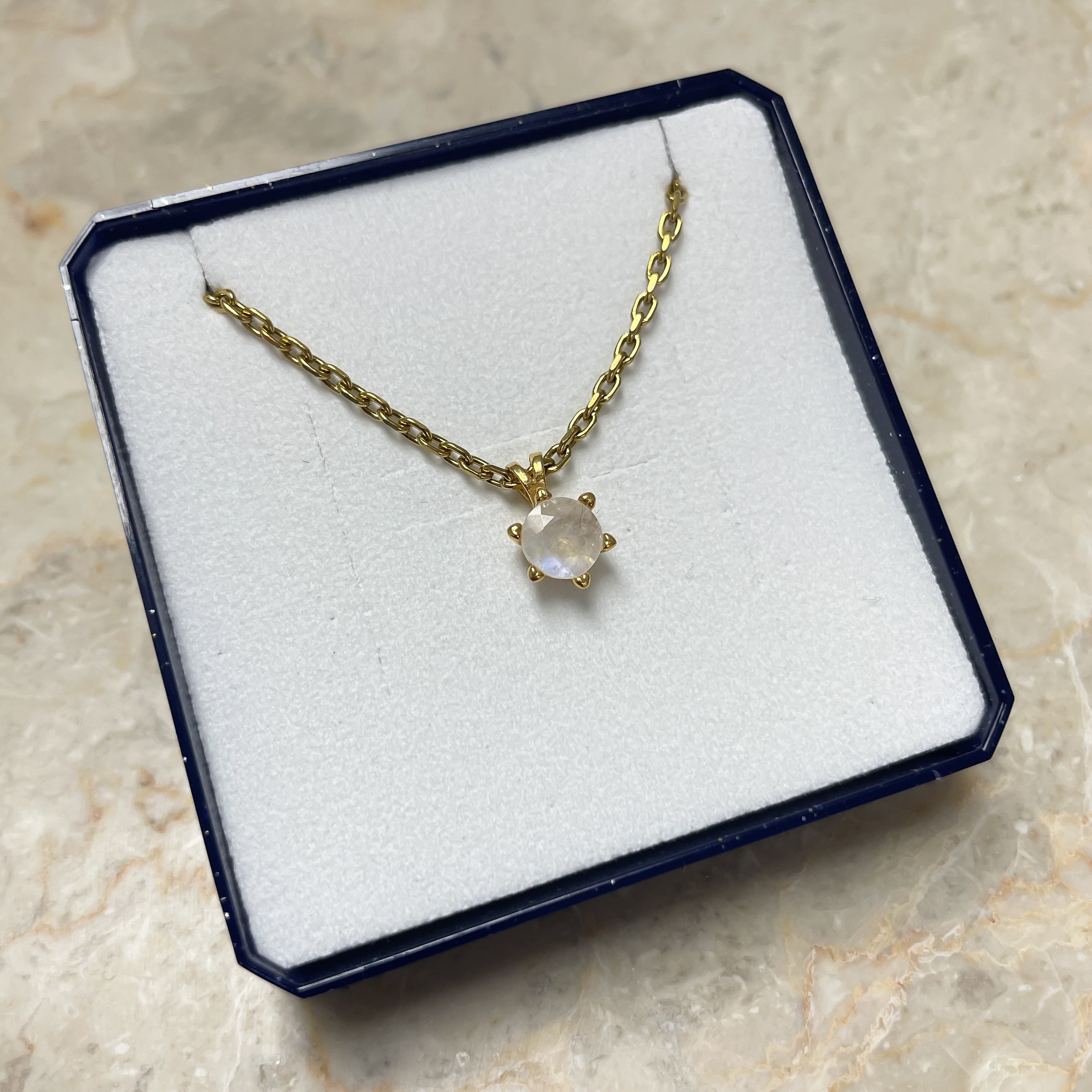 Dainty Edelsteen Ketting