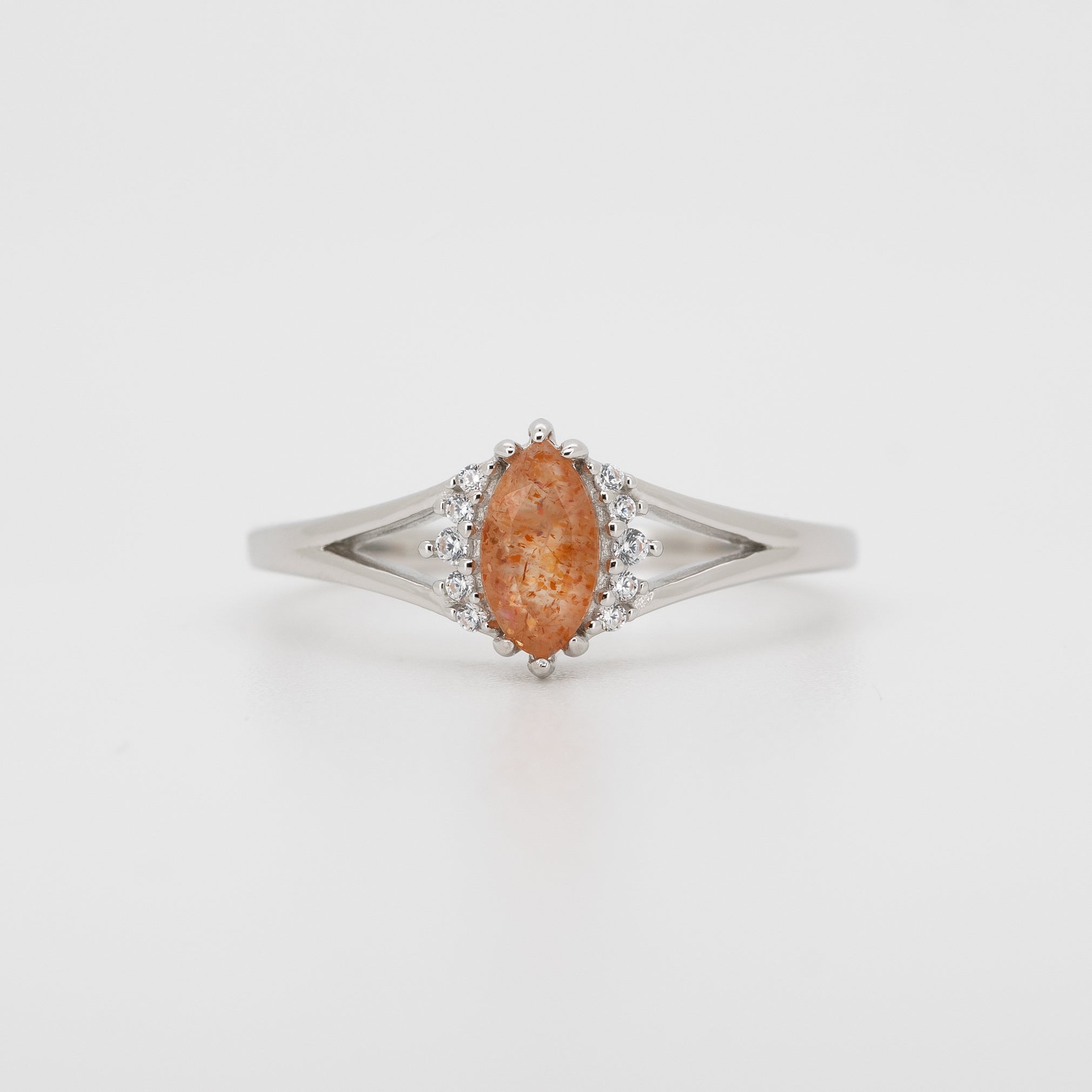 Marquise Edelsteen Ring