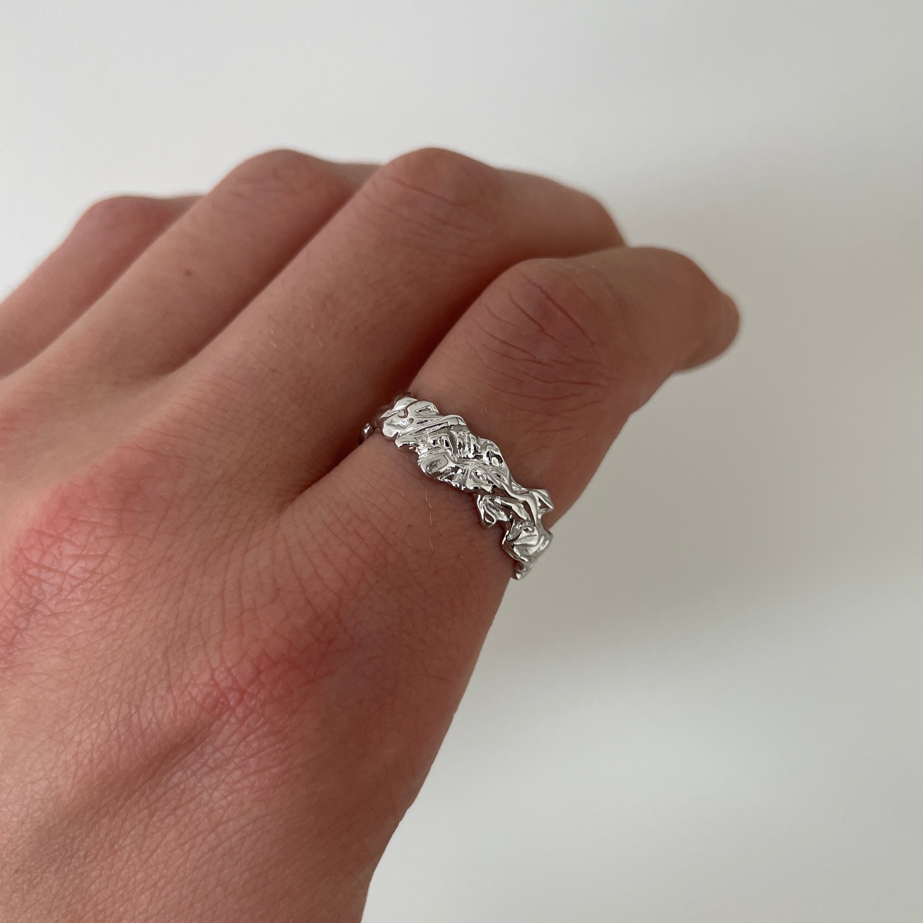 Rock Texture Ring