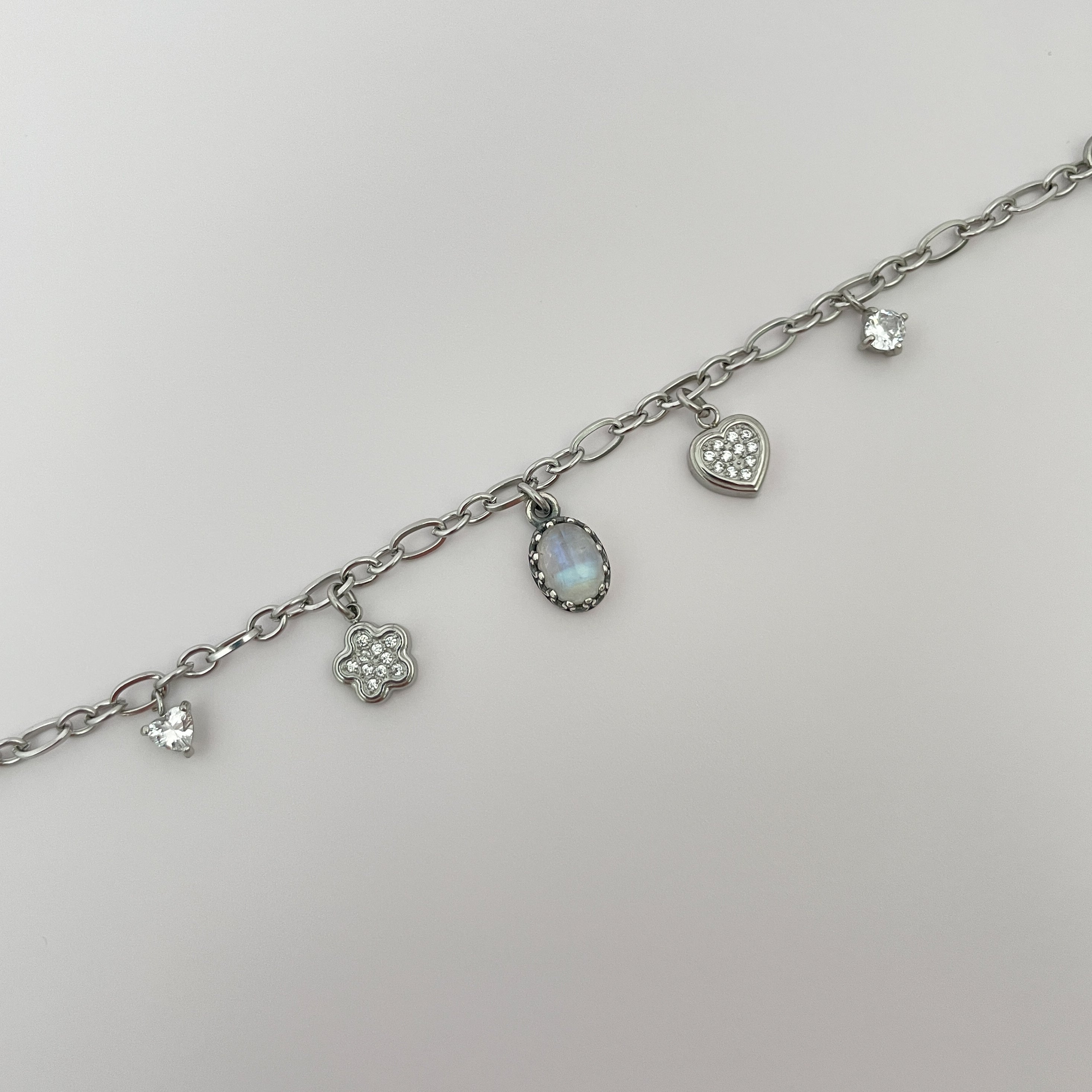 Maansteen Bedelarmband