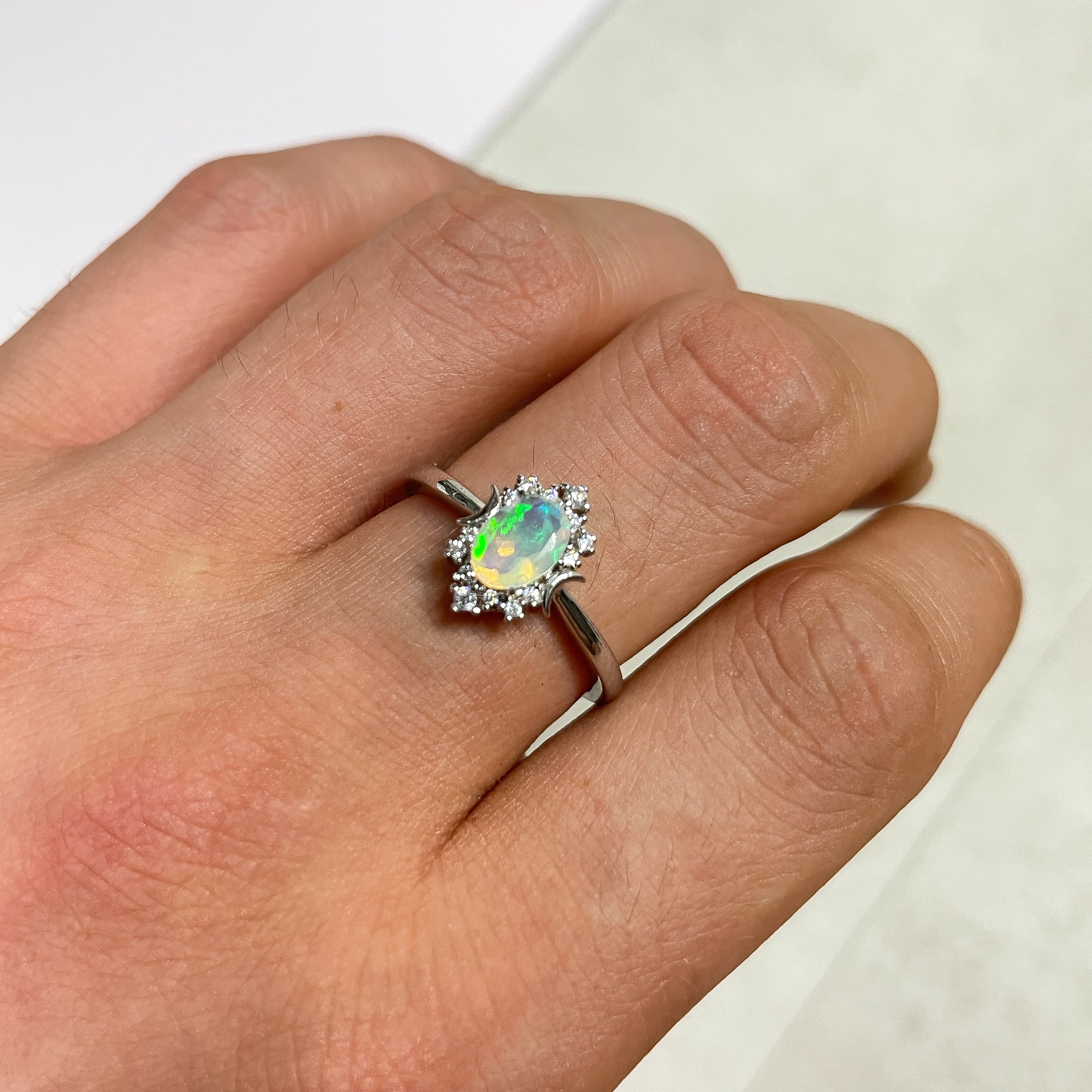 Lunar Edelsteen Ring