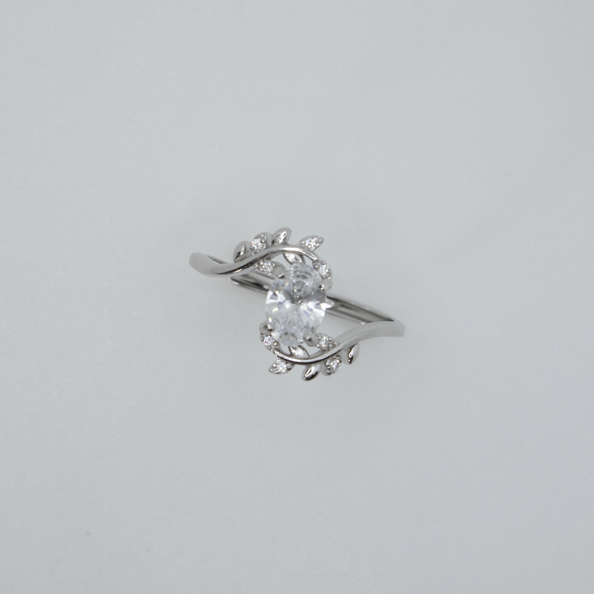 Zirkonia Flower Ring