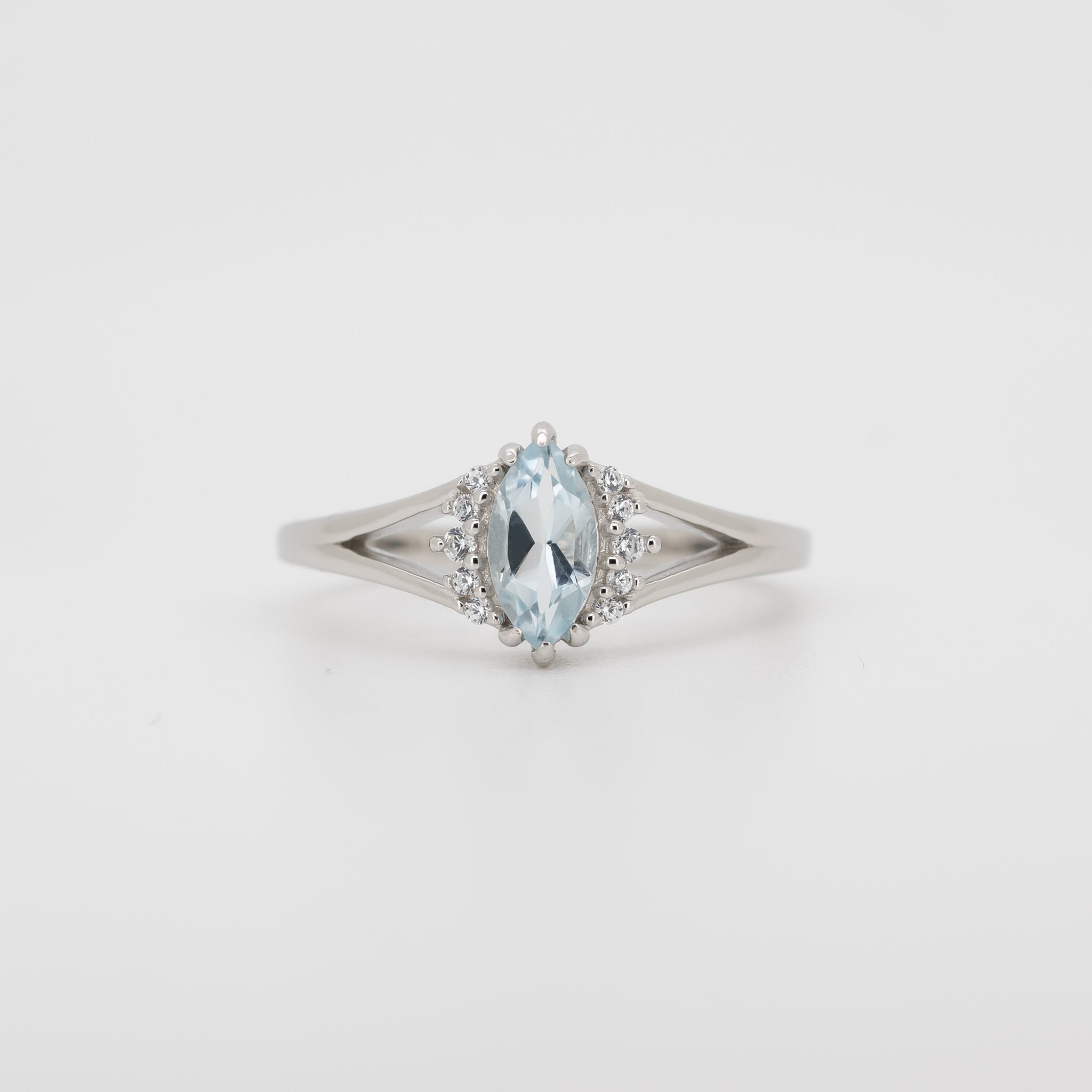 Marquise Edelsteen Ring