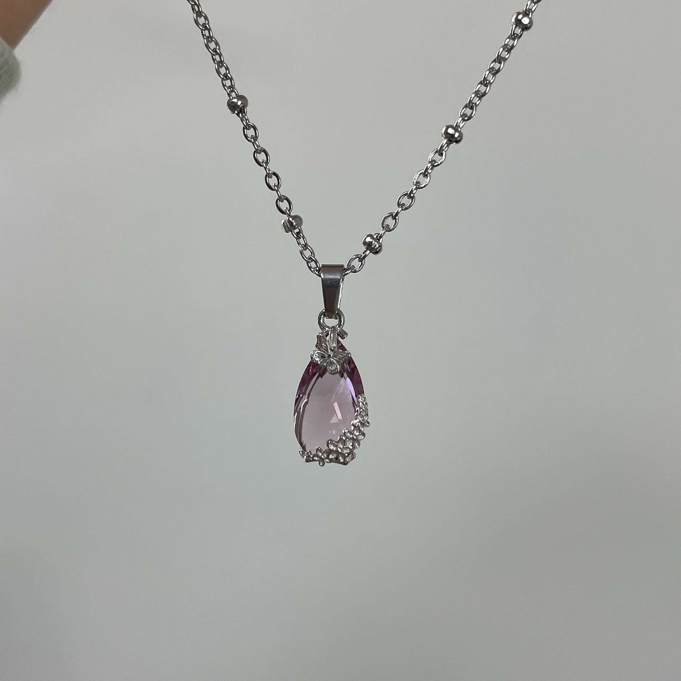 Swarovski Vlinder Ketting