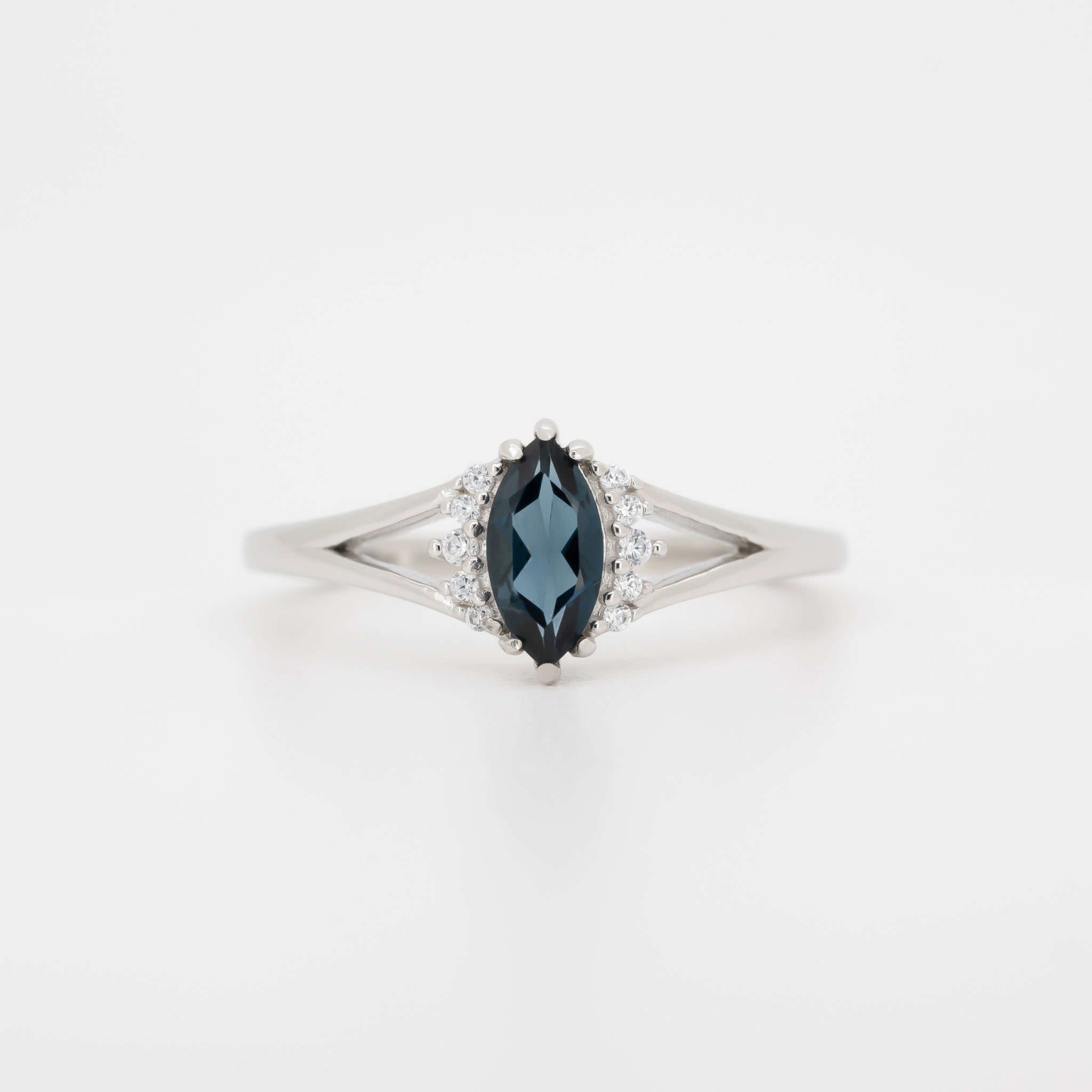 Marquise Edelsteen Ring