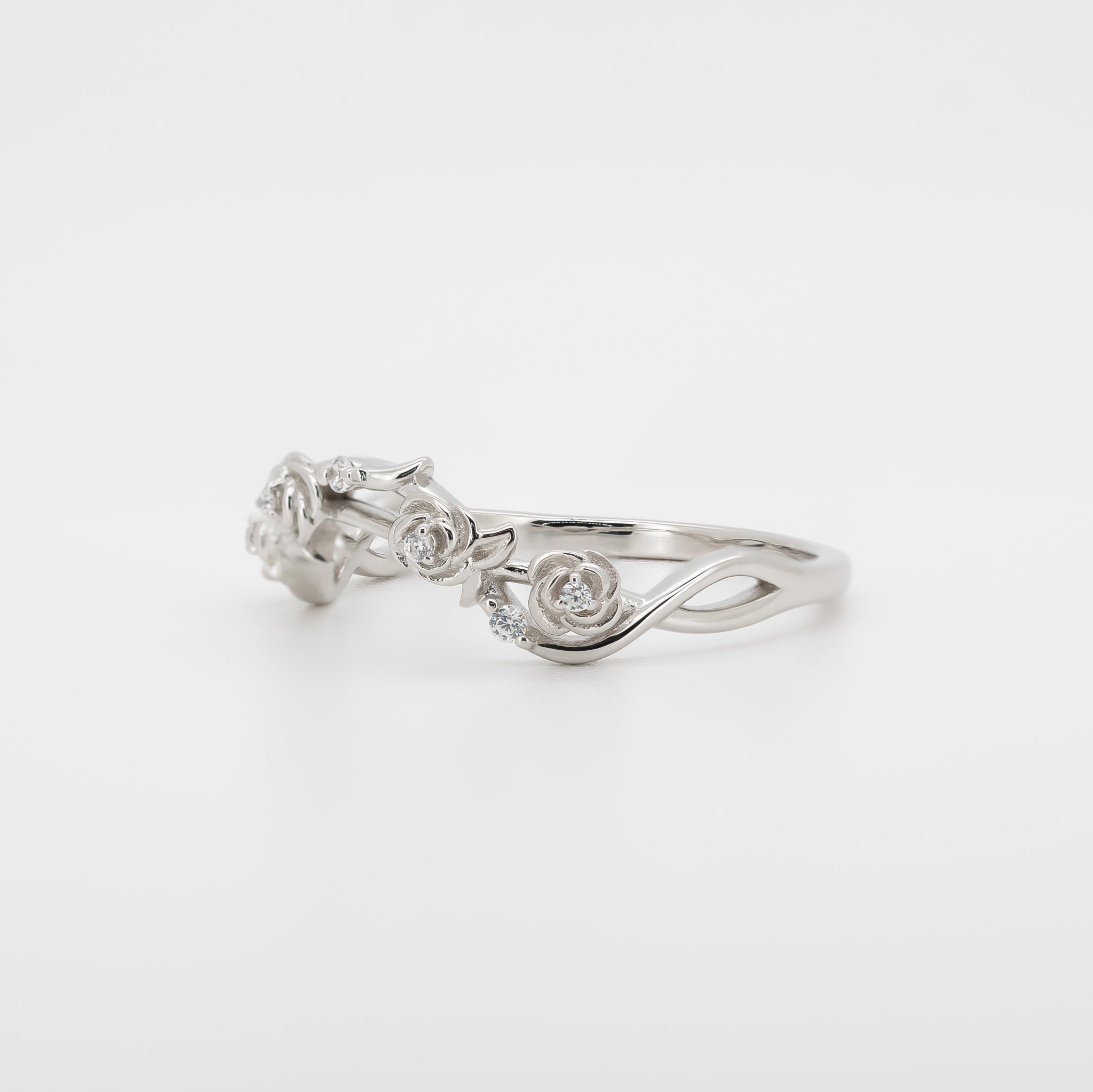 Roses & Zirkonia Ring