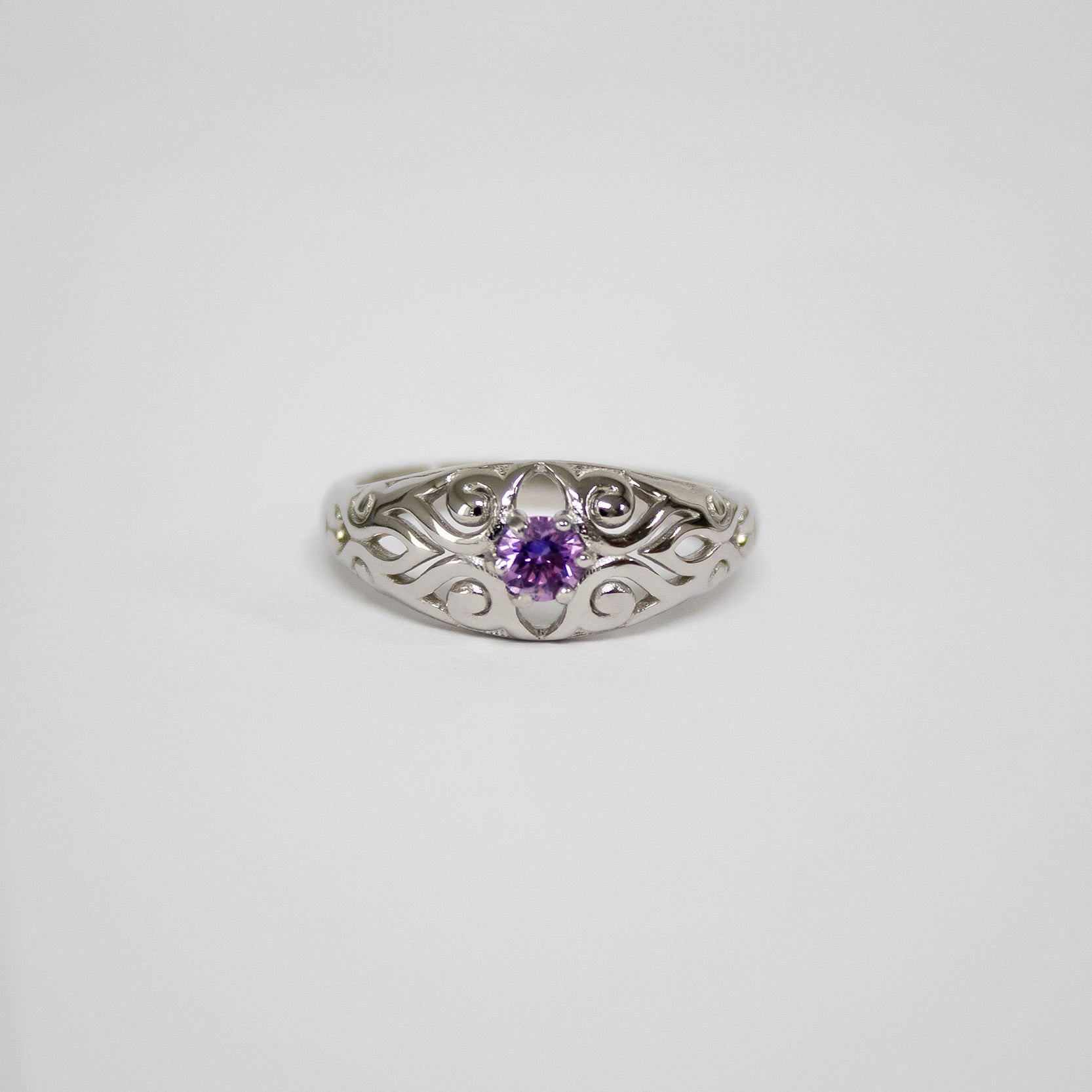 Stammes-Zirkonia-Ring