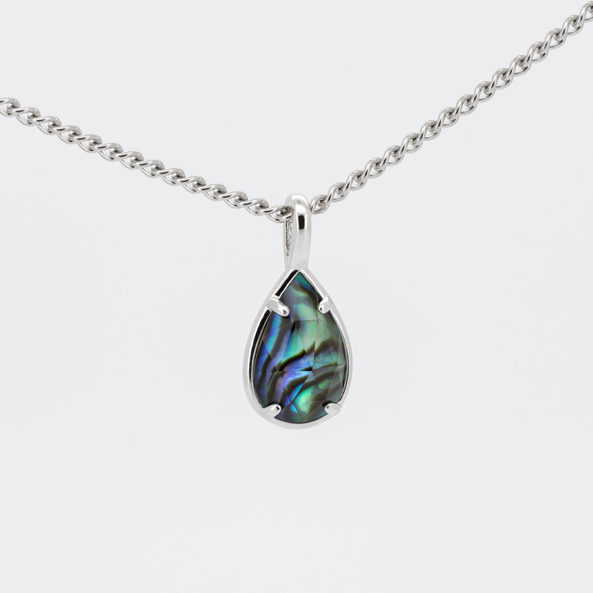 Abalone Schelp x Kwarts Ketting