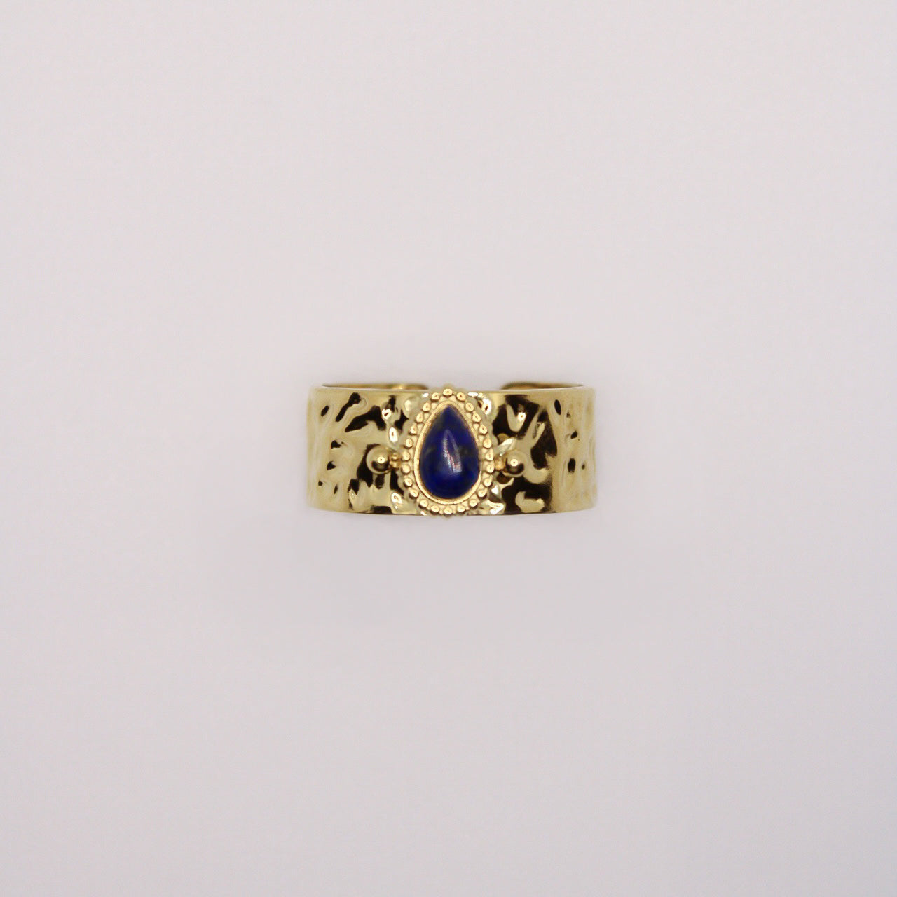 lapis lazuli ring goud edelsteen