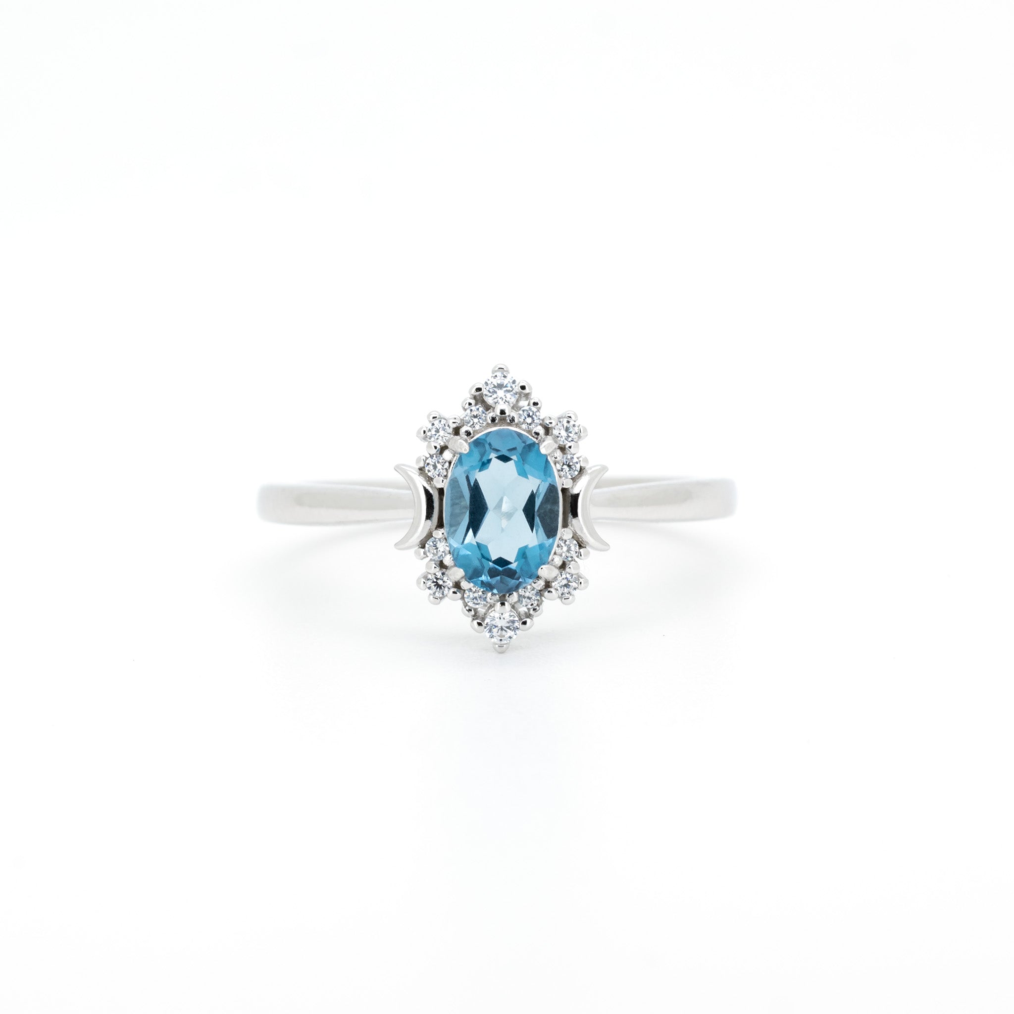 lunar ring london blauwe topaas