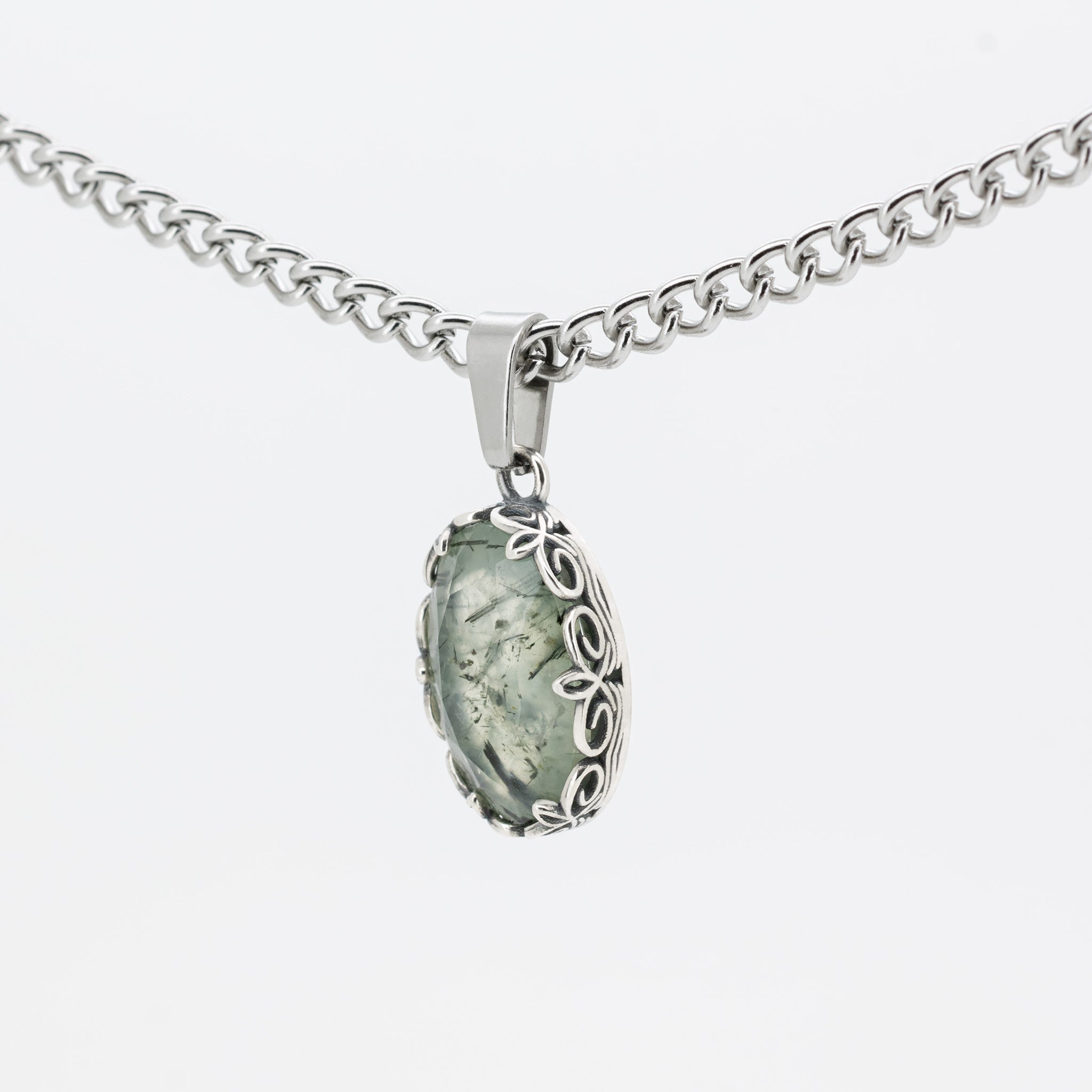 Prehnite Ketting
