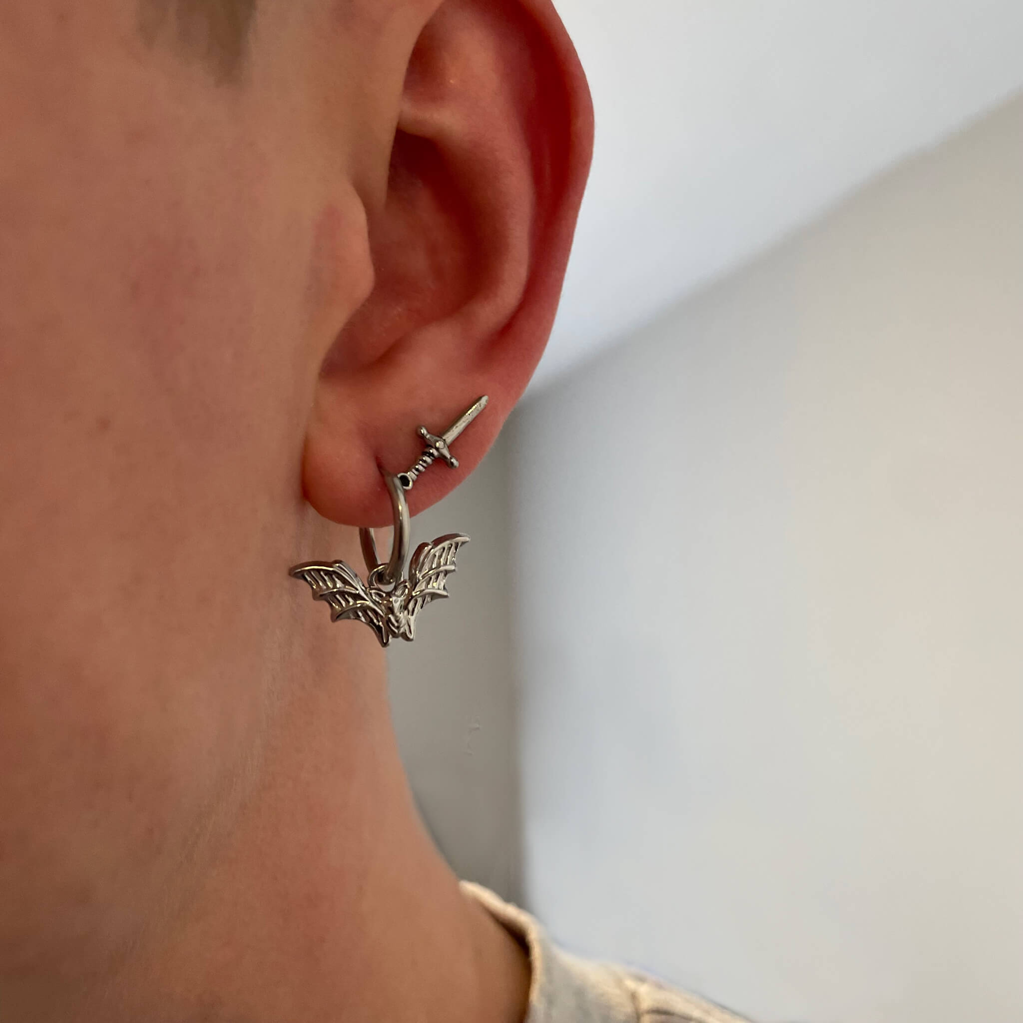 bat earrings